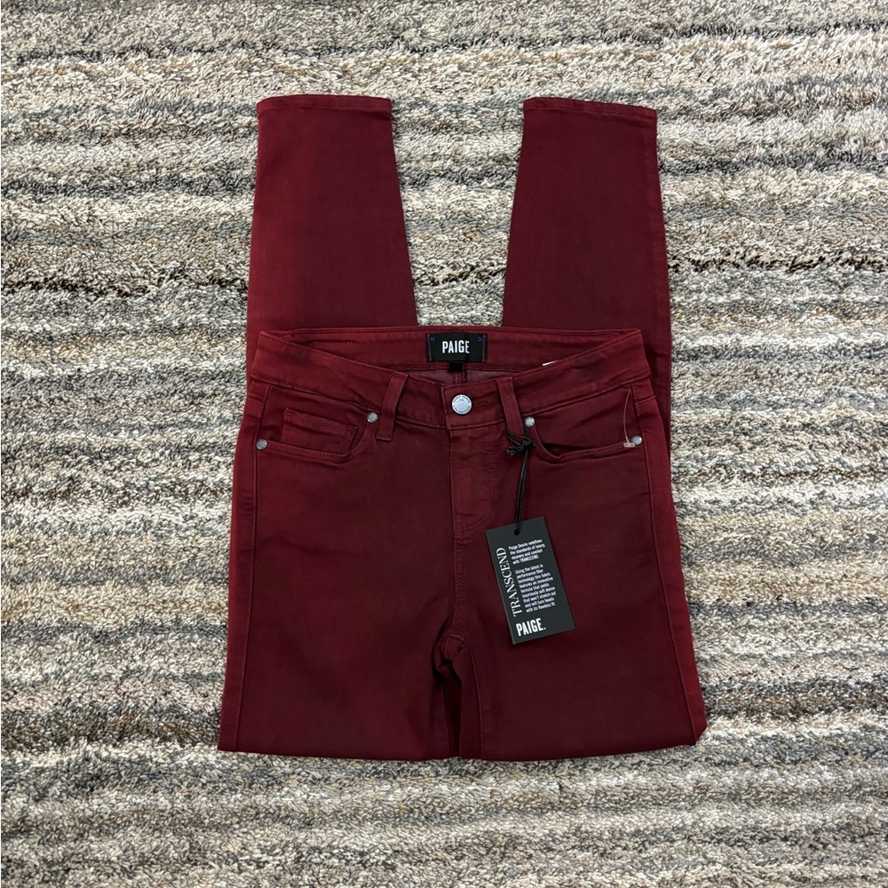 PAIGE Verdugo Ankle Skinny Vintage Jeans Sz 26 NWT | PAIGE Vintage Skinny Jeans - Picture 2 of 12